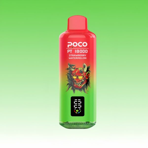 Wholesale POCO PT18000 Puffs Display Screen Disposable Nicotine Vape